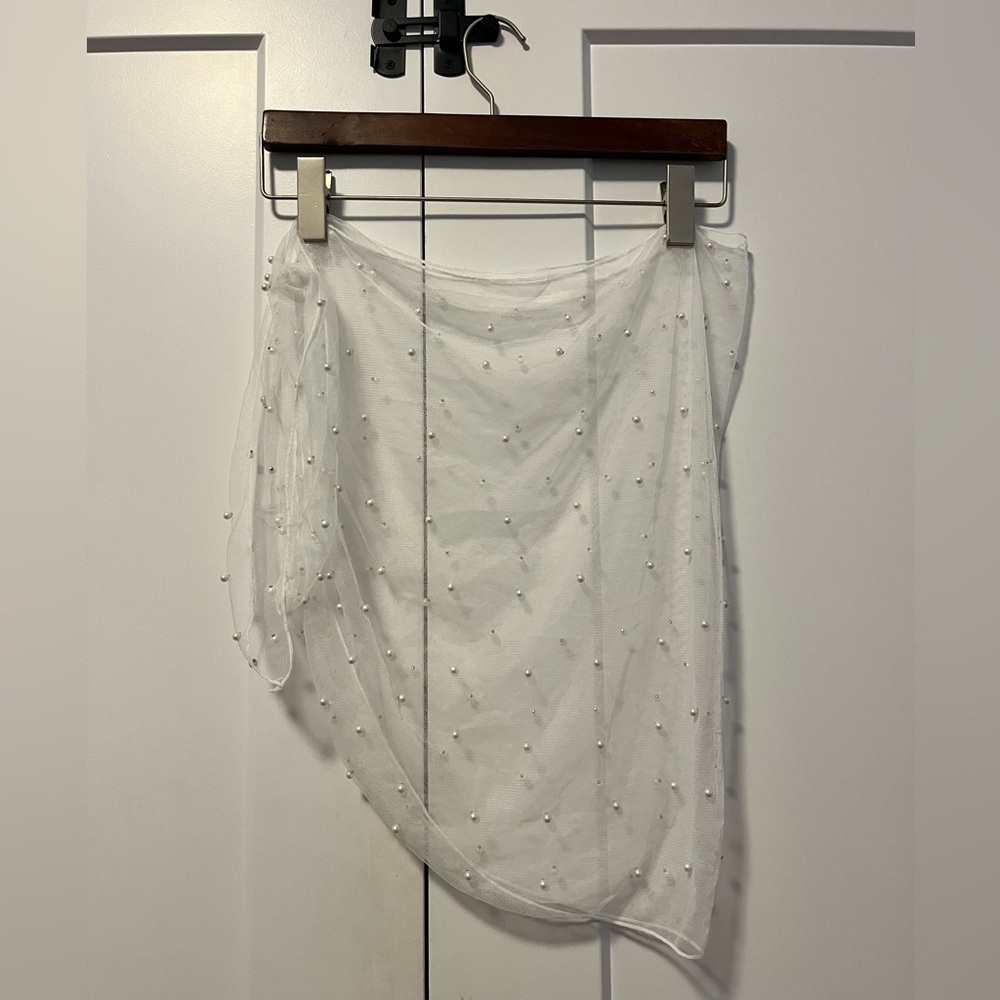 Bridal bathing suit sarong